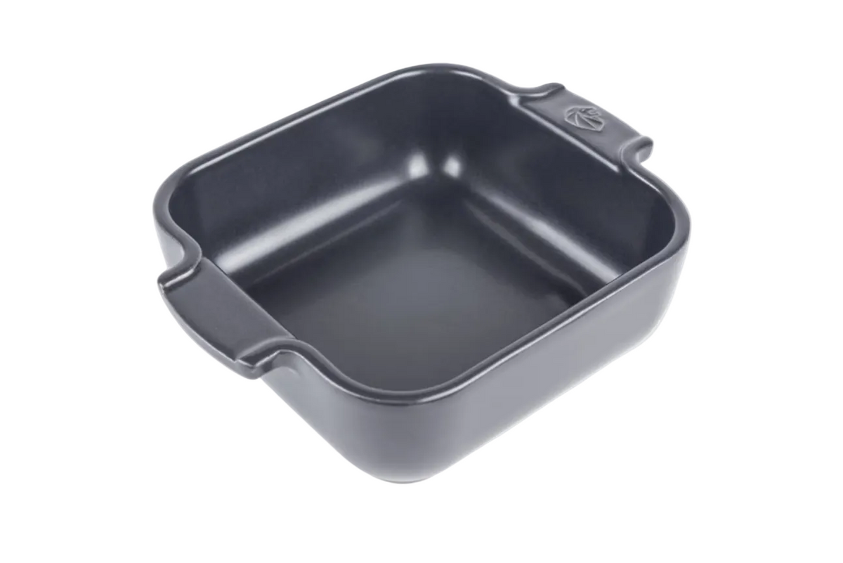 Peugeot Ceramic Baking Dish – Square – Slate – 18 cm