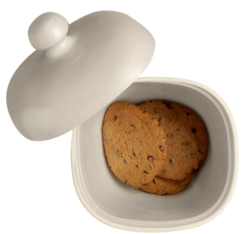 Emile Henry Cookie Jar – Clay (Argile) – 19 x 18 x 23 cm – 2.75 L Emile Henry by Kitchen Niche