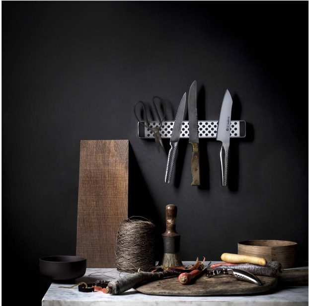 Global Magnetic Knife Rail 14cm / 16" Global by Kitchen Niche