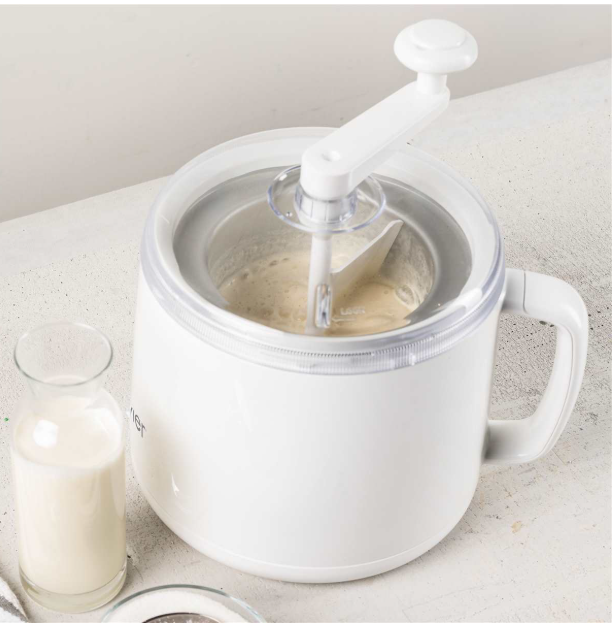 Donvier Ice Cream Maker – 1 Qt / 0.9 L – White Donvier by Kitchen Niche