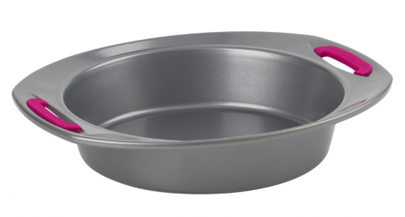 Trudeau Round Cake Pan – Metal – Silver – 9" / 0.5 mm Trudeau by Kitchen Niche