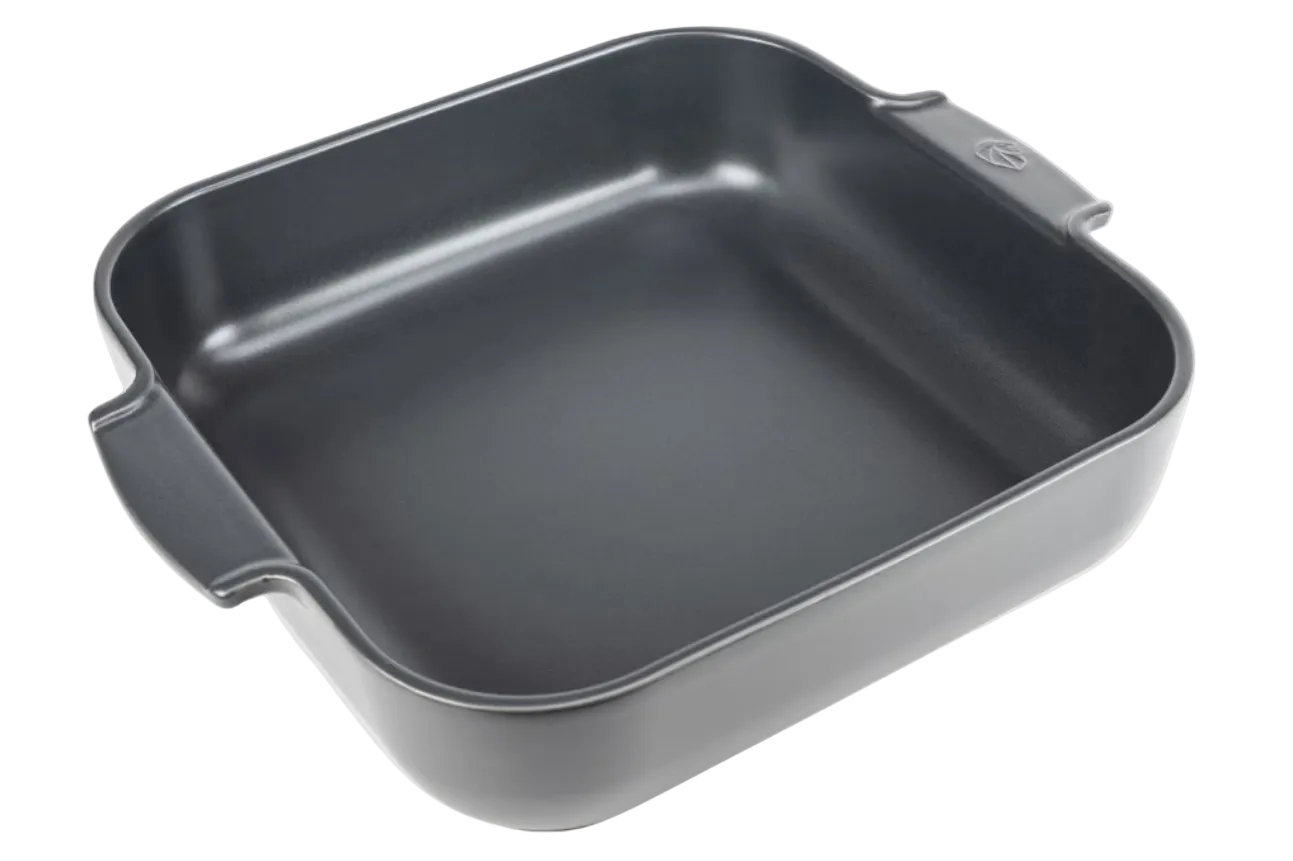 Peugeot Ceramic Baking Dish – Square – Slate – 36 cm