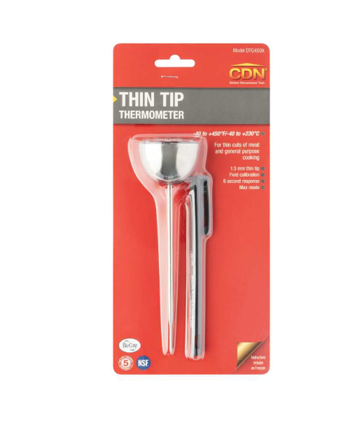 CDN QuickRead Digital Thermometer - Black
