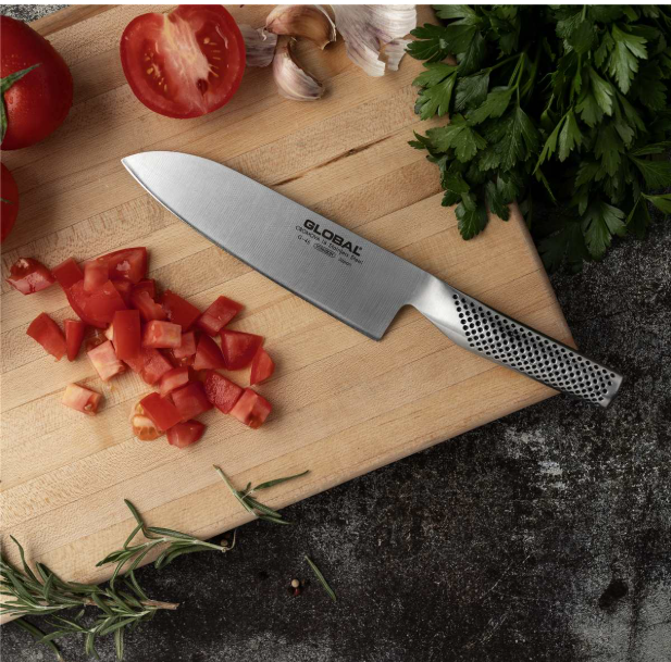 Global Santoku Knife 18cm / 7" Global by Kitchen Niche