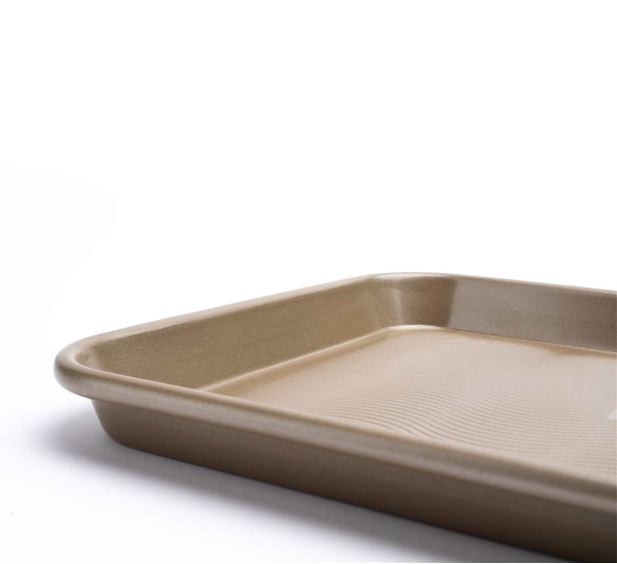 Cuisipro Baking Sheet – Small, Carbon Steel, 13.5" x 9.5" x 1" / 34.25 x 24 x 2.5 cm Cuisipro by Kitchen Niche