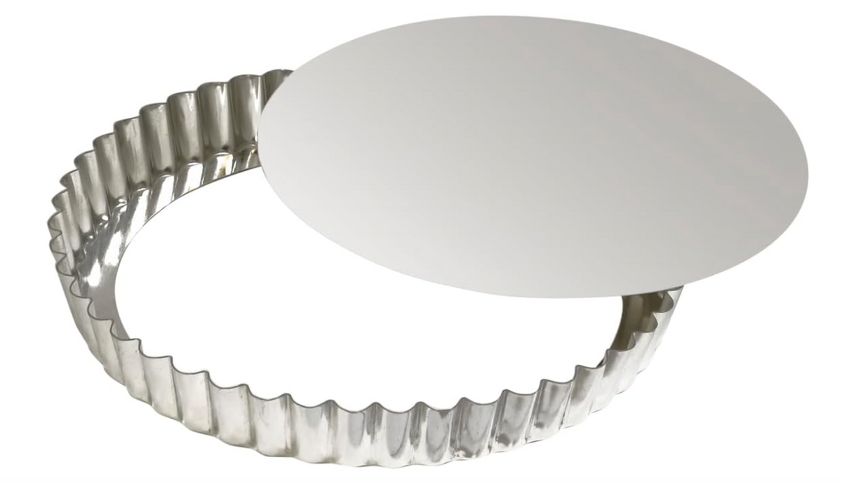 Gobel Fluted Round Quiche Mold – 11&quot; x 1&quot; / 28 x 2.5 cm