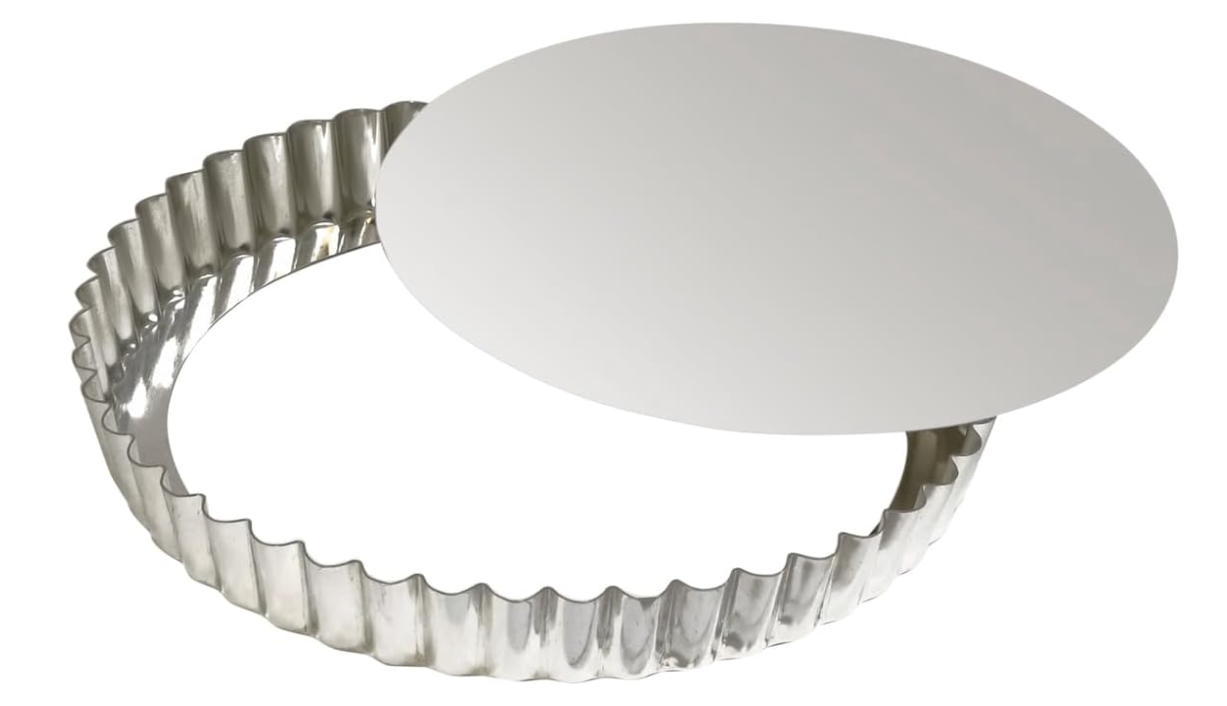 Gobel Fluted Round Quiche Mold – 11" x 1" / 28 x 2.5 cm