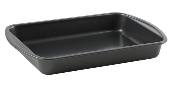 Trudeau Resistech Oblong Cake Pan – 9" x 13" – Metal – 0.6 mm Trudeau by Kitchen Niche
