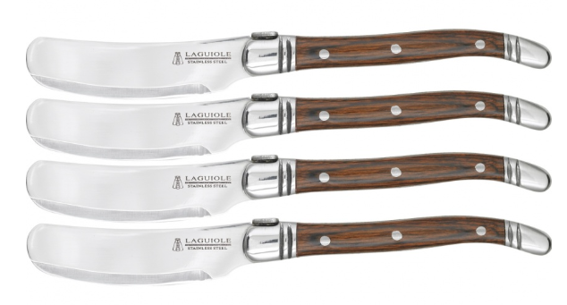 Trudeau Laguiole Soft Cheese Knives – Set of 4 Trudeau by Kitchen Niche