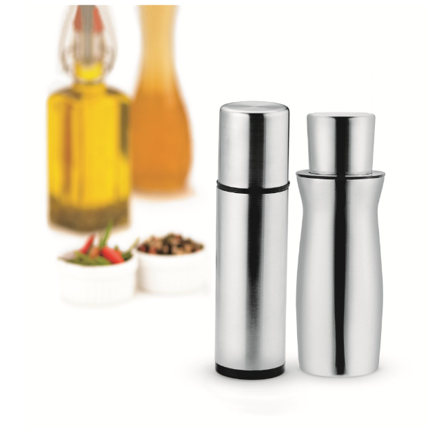 Cuisipro Spray Pump Short – 2x (2" x 7.6" / 5 x 19 cm) – 8 oz / 237 ml – Stainless Steel Cuisipro by Kitchen Niche