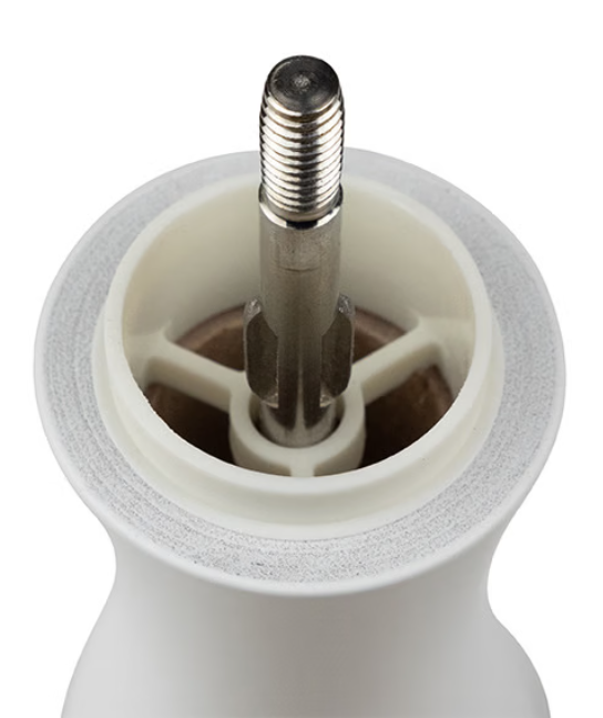 Peugeot Tahiti White 15cm Salt Mill by Kitchen Niche