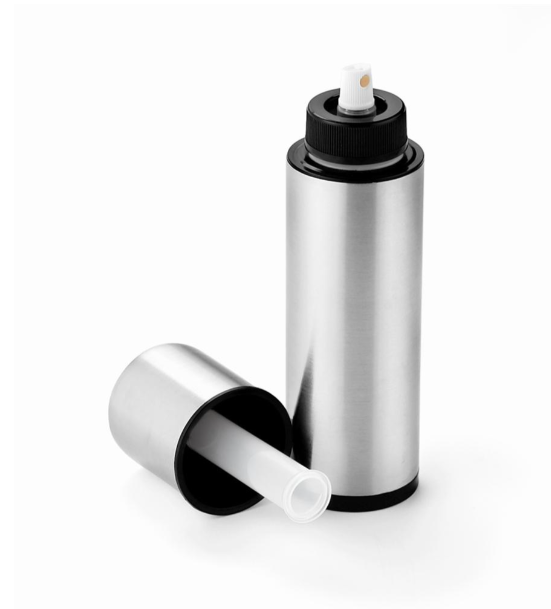 Cuisipro Spray Pump Short – 2x (2" x 7.6" / 5 x 19 cm) – 8 oz / 237 ml – Stainless Steel Cuisipro by Kitchen Niche