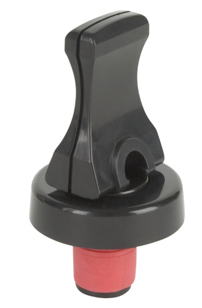 Trudeau Jumbo Expandable Stopper – Black Trudeau by Kitchen Niche