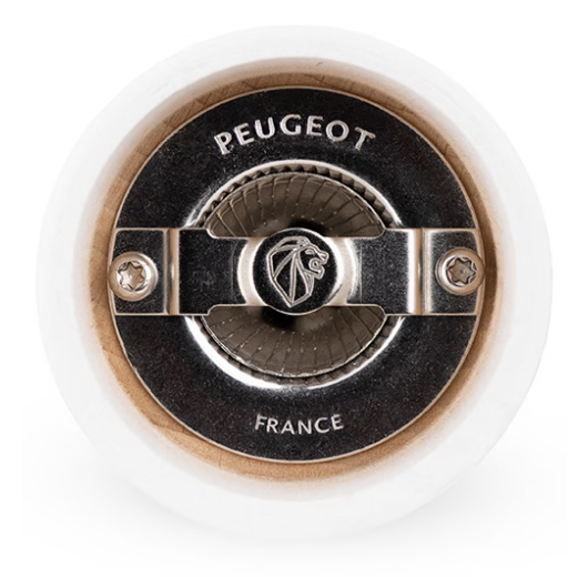 Peugeot Tahiti White 15cm Salt Mill by Kitchen Niche