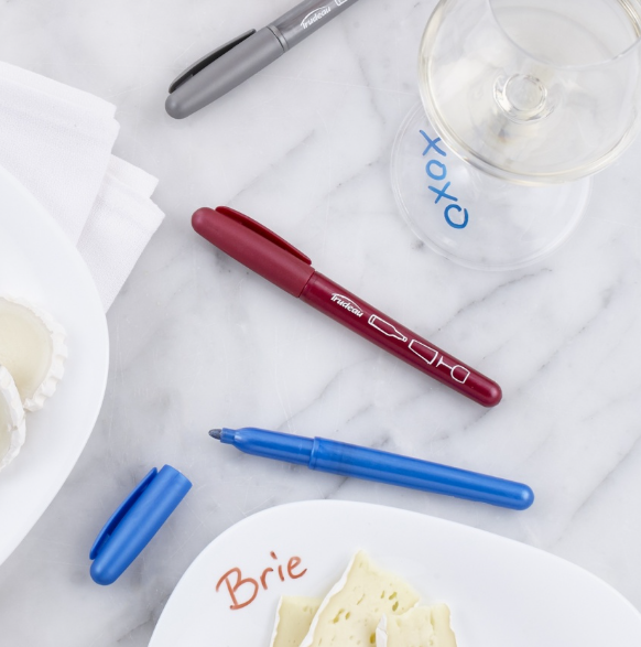 Trudeau Washable Glass Writers – Set of 3 Trudeau by Kitchen Niche