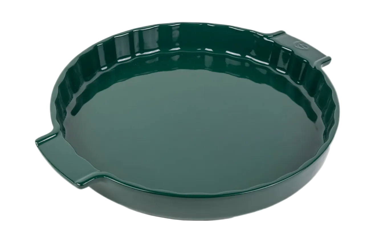 Peugeot Ceramic Tart Dish – Forest Green – 30 cm