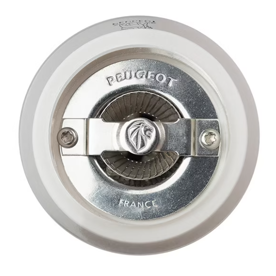 Peugeot Bali White Salt Mill by Kitchen Niche