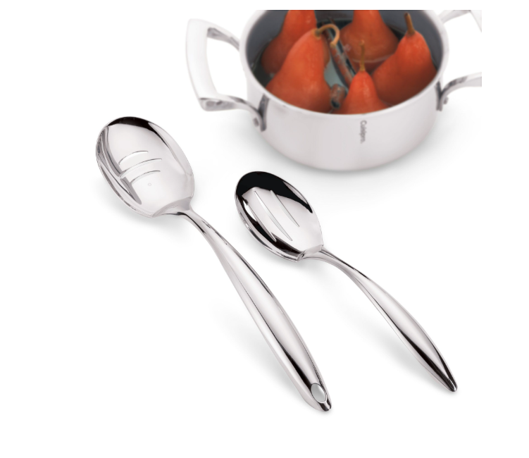 Cuisipro Tempo Slotted Spoon – 10" / 25.5 cm – Stainless Steel Cuisipro by Kitchen Niche