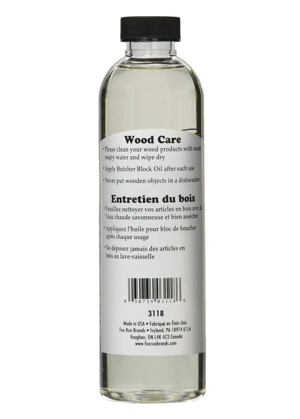 Fox Run Butcher Block Oil, Clear