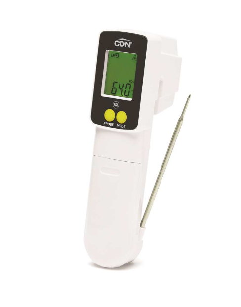 CDN Infrared Thermocouple Thermometer - White