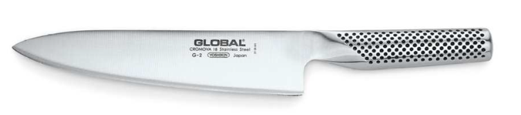 Global Knife Set 5-Piece with Magnetic Rail by Kitchen Niche