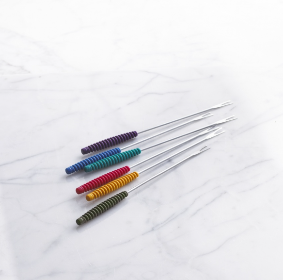 Trudeau Fondue Forks – Set of 6 Trudeau by Kitchen Niche