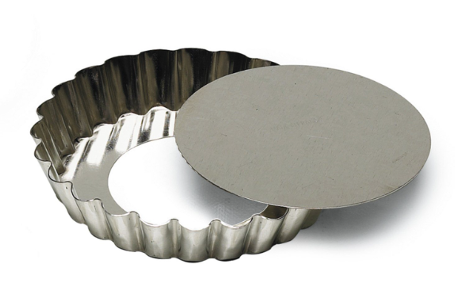 Gobel Fluted Round Quiche Mold – 4.7&quot; x 0.8&quot; / 12 x 2 cm