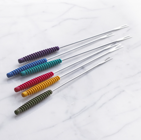Trudeau Fondue Forks – Set of 6 Trudeau by Kitchen Niche