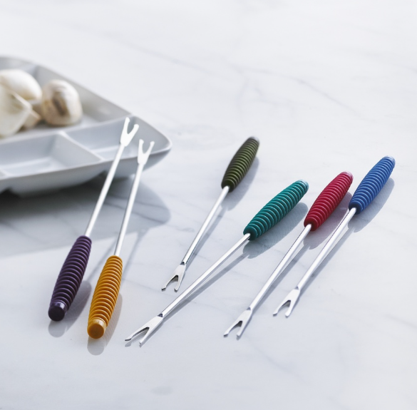 Trudeau Fondue Forks – Set of 6 Trudeau by Kitchen Niche