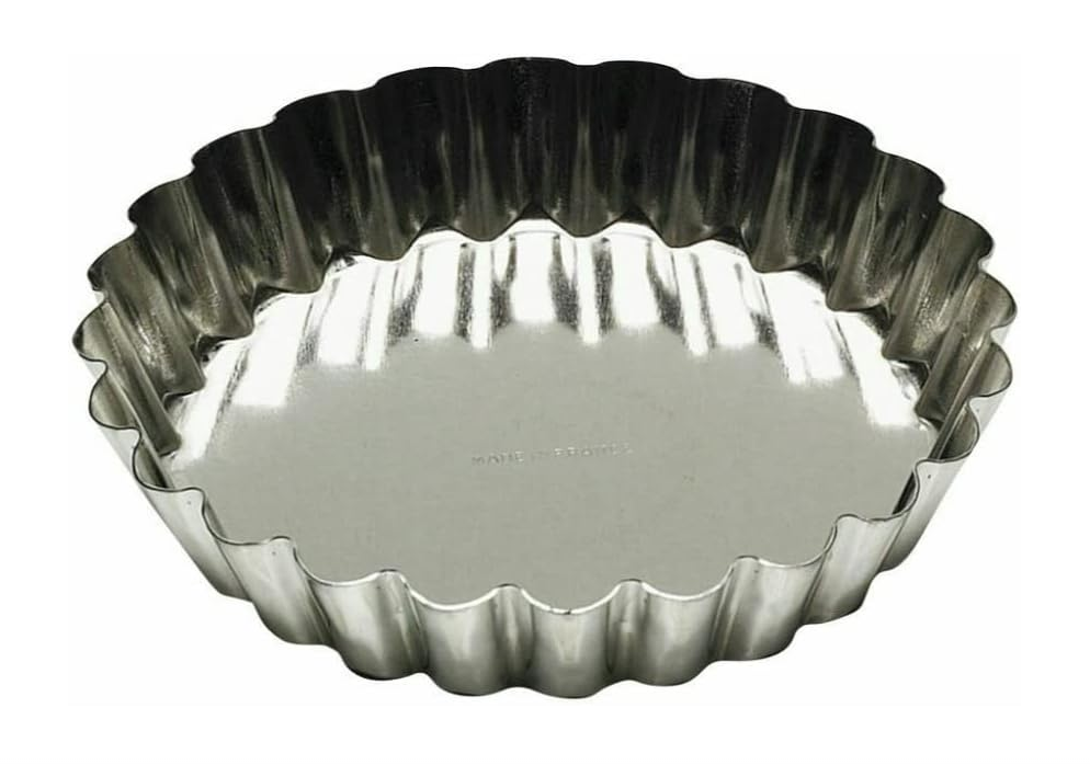 Gobel Fluted Round Tart Mold – 2.4&quot; x 0.4&quot; / 6 x 1 cm