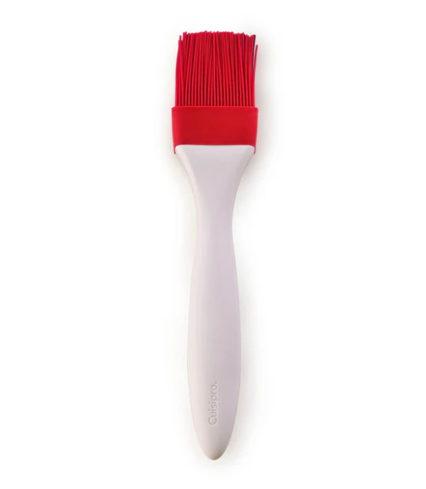 Cuisipro Silicone Basting Brush – 8&quot; / 20 cm – White / Red	Basting Brush Cuisipro by Kitchen Niche