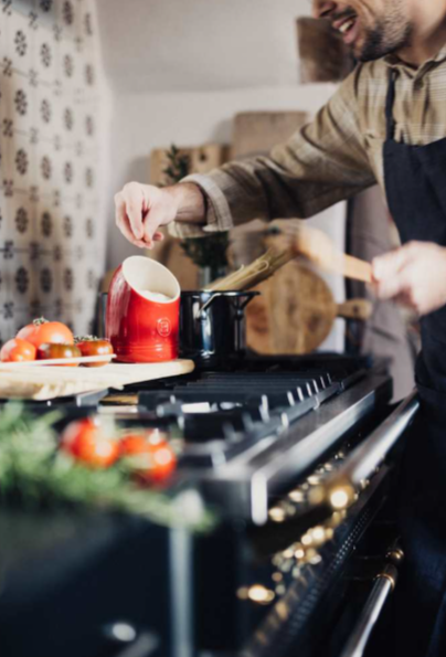 Emile Henry Salt Pig – Burgundy (Grand Cru) – Ø 11 cm – H 15.5 cm – 0.55 L Emile Henry by Kitchen Niche