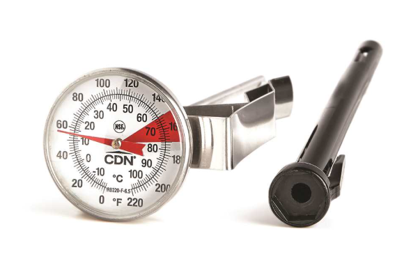 CDN InstaRead Beverage Frothing Thermometer