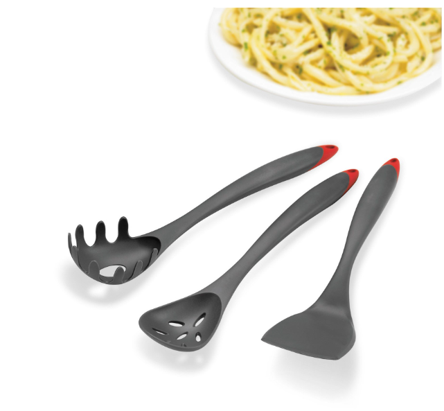 Cuisipro Fiberglass Pasta Server – 12" / 30.5 cm – Black Cuisipro by Kitchen Niche