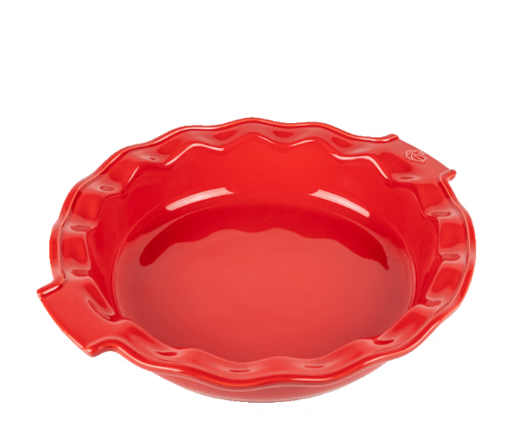 Peugeot Ceramic Pie Dish – Red – 30 cm
