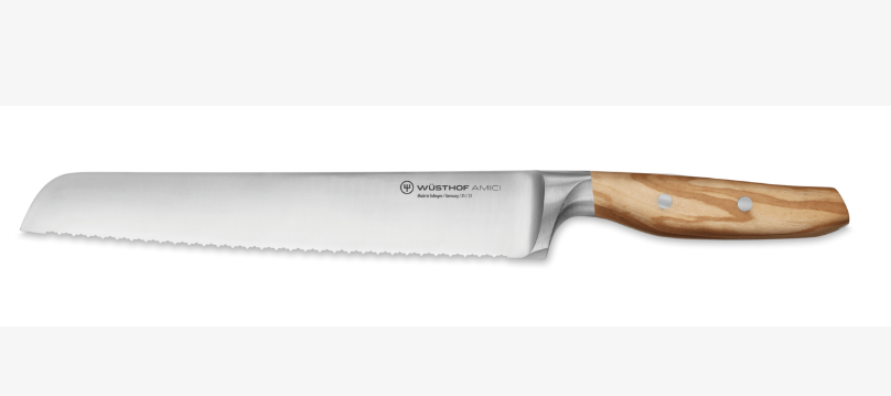 Wüsthof Amici Double Serrated Bread Knife – 9" Wusthof by Kitchen Niche