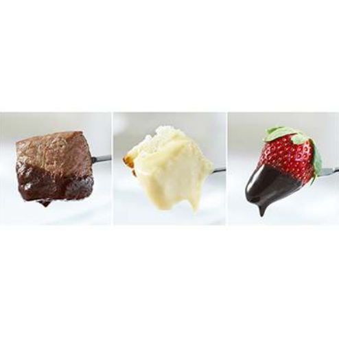 Trudeau Dido 3 in 1 Electric Fondue Set Trudeau by Kitchen Niche