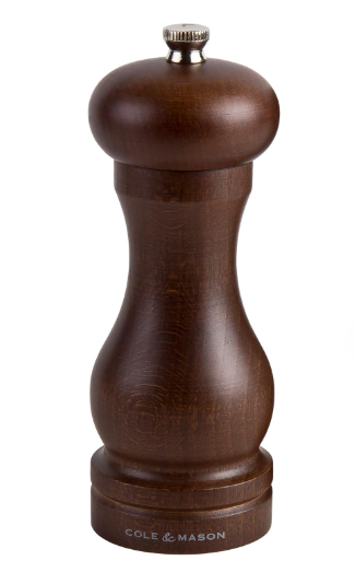 Cole & Mason Forest Capstan Darkwood Pepper Mill, 16.5 cm / 6.5" by Kitchen Niche