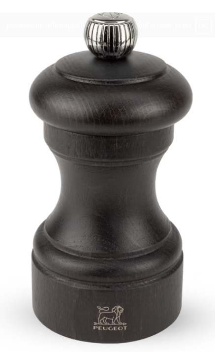 Peugeot Bistro Chocolate Pepper Mill by Kitchen Niche