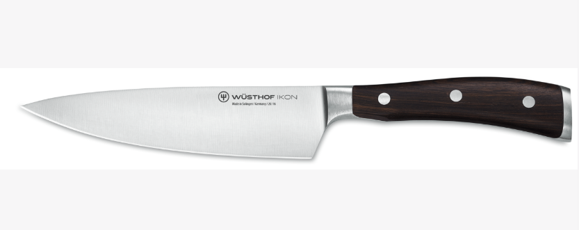 Wüsthof Ikon Chef's Knife – 6" Wusthof by Kitchen Niche
