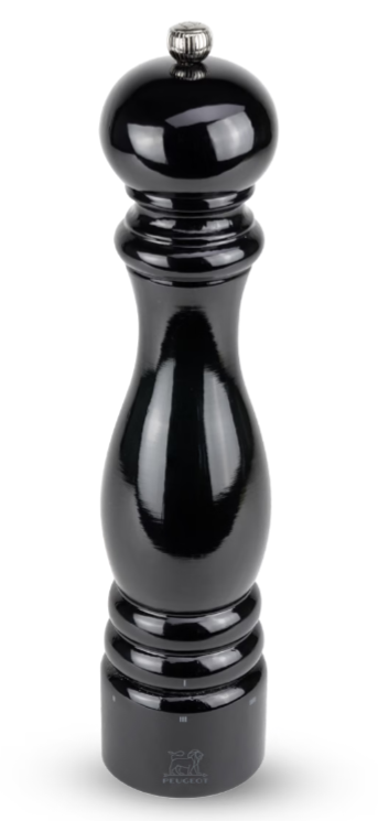 Peugeot Paris u'Select Black Lacquer 30cm Pepper Mill by Kitchen Niche