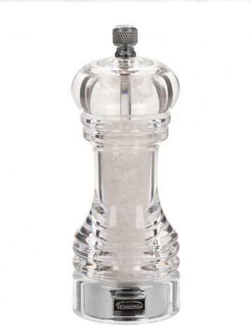 Trudeau Professional Salt Mill Acrylic 6" Trudeau by Kitchen Niche