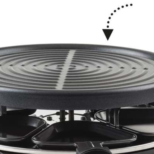 Trudeau Grilly 6 Person Raclette Grill Trudeau by Kitchen Niche