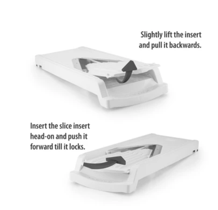 Swissmar Borner V-Slicer Plus Mandoline Slicer – White by Kitchen Niche