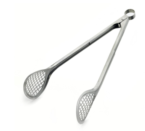 Cuisipro Wide Grill / Fry Tongs – 12" / 30.5 cm, Stainless Steel Cuisipro by Kitchen Niche