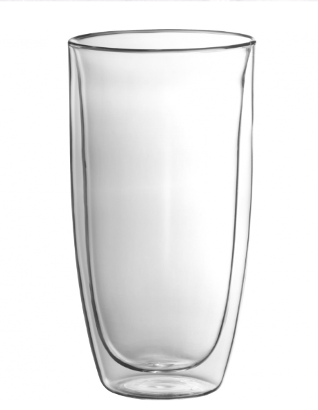 Trudeau Duetto Double Wall Highball Glasses – 17 oz – Set of 2 Trudeau by Kitchen Niche