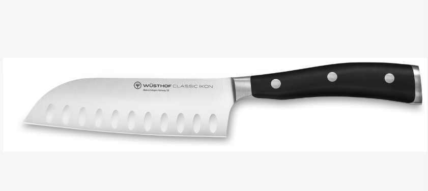 Wüsthof Classic Ikon Hollow Ground Santoku Knife – 5" Wusthof by Kitchen Niche