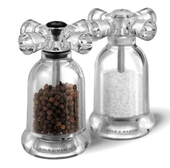 Cole &amp; Mason Tap Precision Mill Gift Set, 11.5 cm / 4.5" by Kitchen Niche