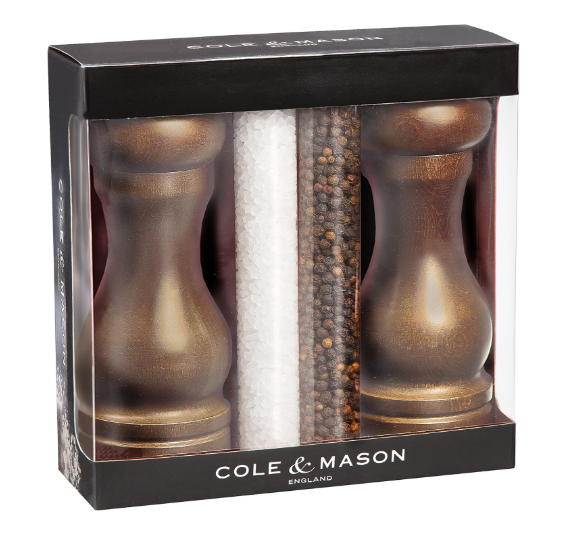 Cole &amp; Mason Forest Capstan Darkwood Gift Set, 16.5 cm / 6.5" by Kitchen Niche