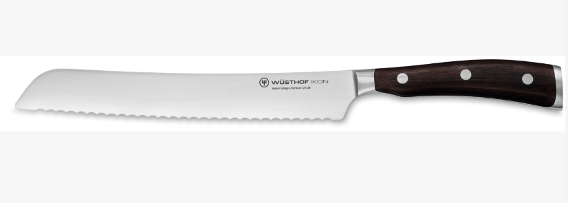 Wüsthof Ikon Bread Knife – 8" Wusthof by Kitchen Niche